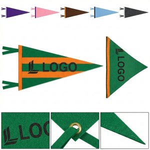 Reusable Felt Celebration Bunting with Timeless Triangle Design
