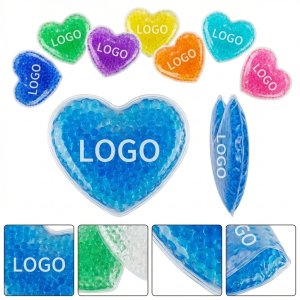 Heart-Shaped Hot & Cold Therapy Gel Pack for Targeted Pain Relief